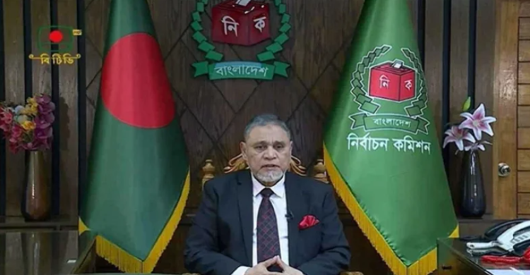 আজ জাতির  উদ্দেশে সন্ধ্যায় ভাষণ দেবেন সিইসি